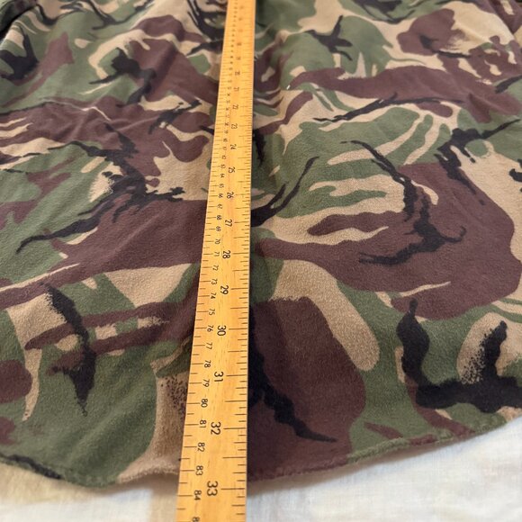 Lands End premium flannel shirt, mens, large/tall, traditional fit, camo pattern - Picture 10 of 10